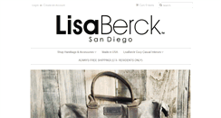 Desktop Screenshot of lisaberck.com